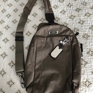 Tumi crossbody backpack